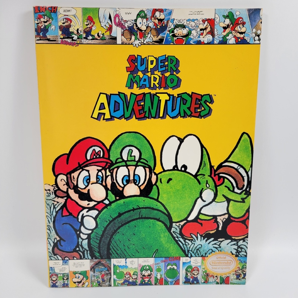 VTG Nintendo Super Mario Adventures Charlie Nozawa Original 1st Edition‎ 1993 VG